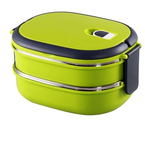 stacking metal lunch box pale|Amazon.com: Metal Stackable Lunch Box.